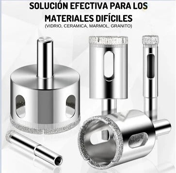 Broca diamantada 10 unidades