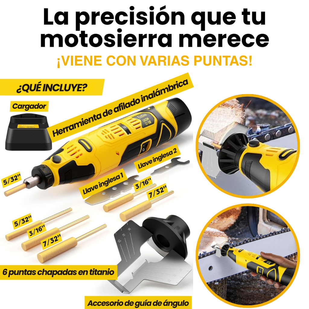 Afilador de Motosierra