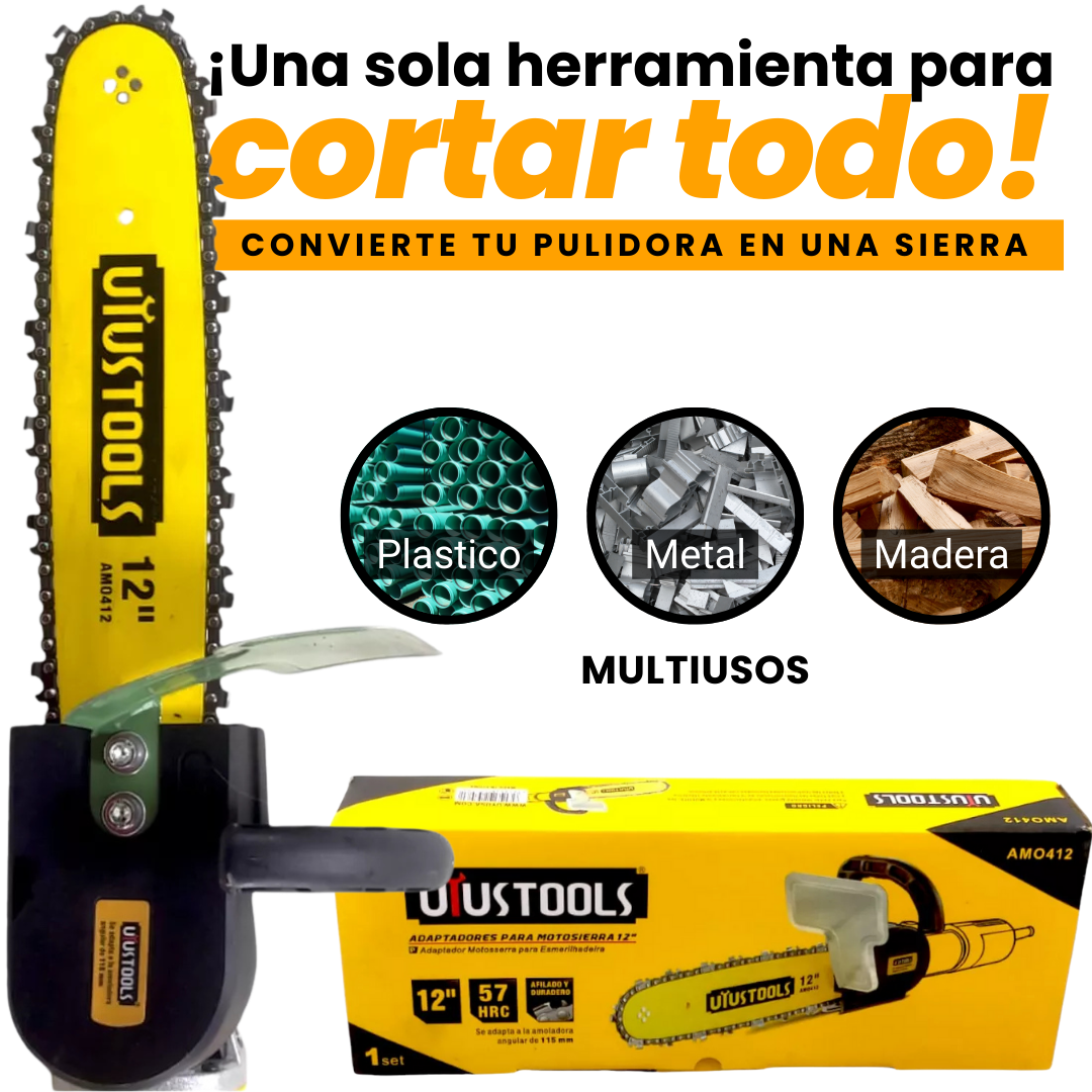 Adaptador/convertidor De Pulidora A Minisierra Portatil